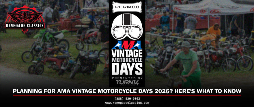 Planning for AMA Vintage Motorcycle Days 2026? Here's What to Know