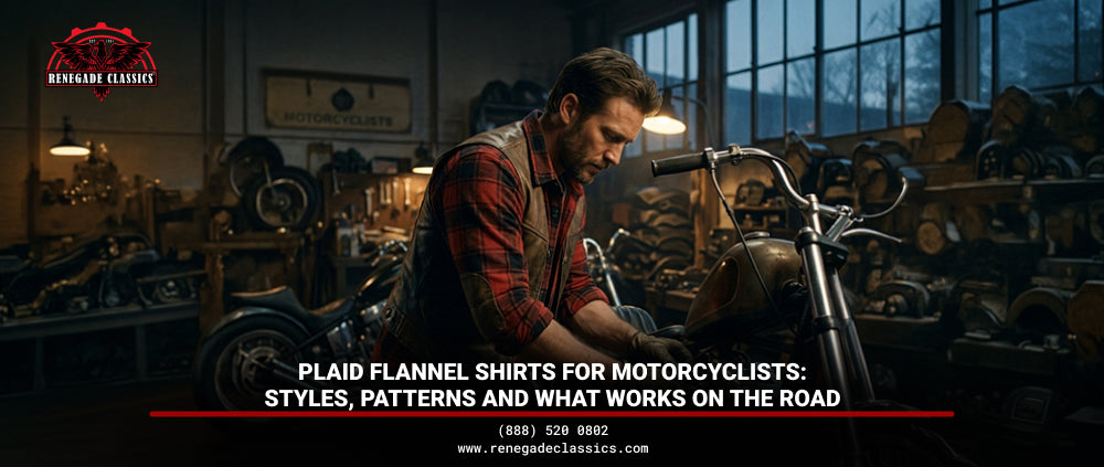 Plaid Flannel Shirts for Motorcyclists: Styles, Patterns and What Works on the Road