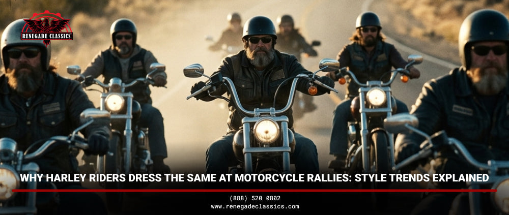 Why Harley Riders Dress the Same at Motorcycle Rallies: Style Trends Explained