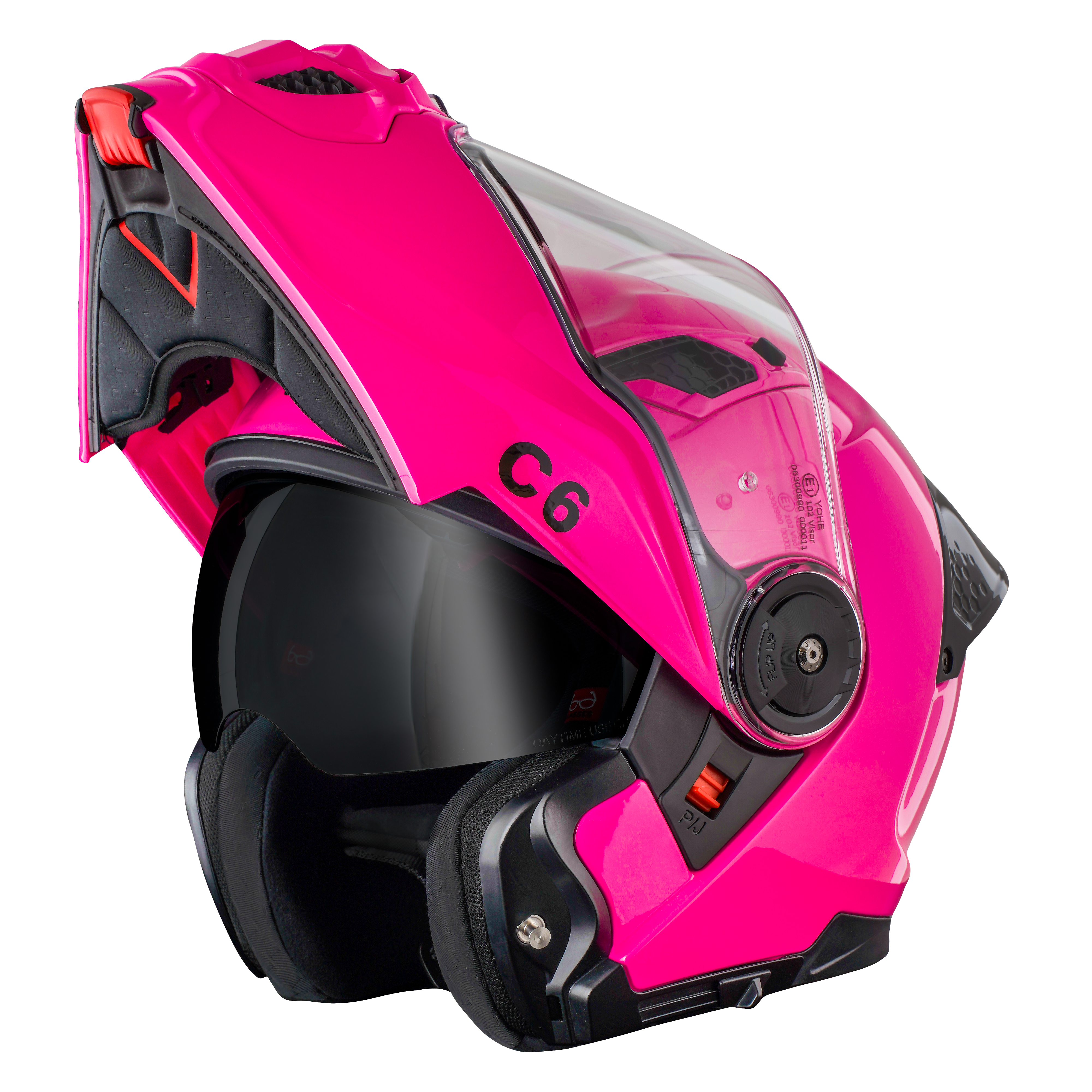115pink pink dot german motorcycle helmet Hot Leathers HLD1048 Live, Love Ride Gloss Approved Skull Cap Half Biker Youre Sure To Get That Proportionate Fit 1Storm Novelty Motorcycle Half Face