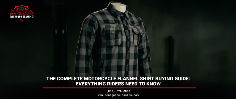 The Complete Motorcycle Flannel Shirt Buying Guide: Everything Riders Need to Know