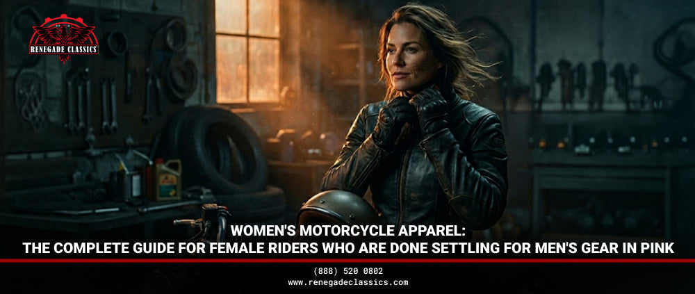 Women's Motorcycle Apparel: The Complete Guide for Female Riders Who Are Done Settling for Men's Gear in Pink