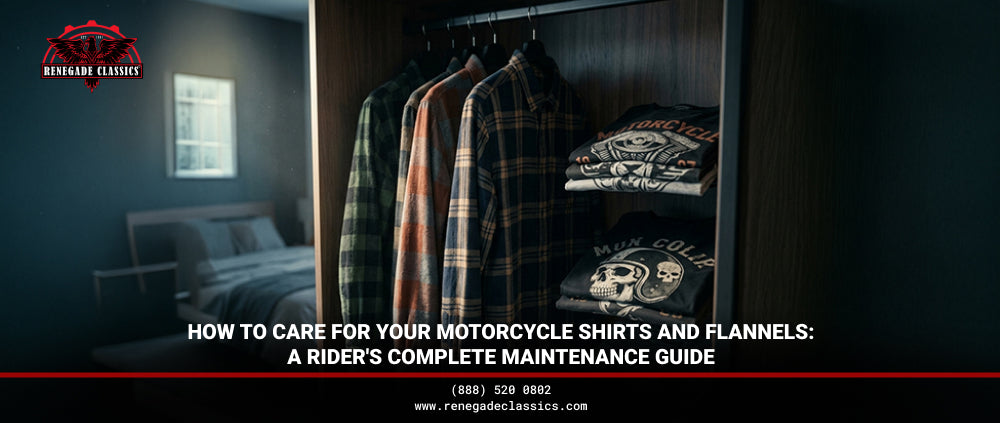 How to Care for Your Motorcycle Shirts and Flannels: A Rider's Complete Maintenance Guide