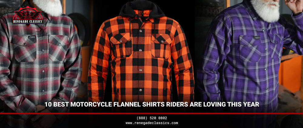 10 Best Motorcycle Flannel Shirts Riders Are Loving This Year