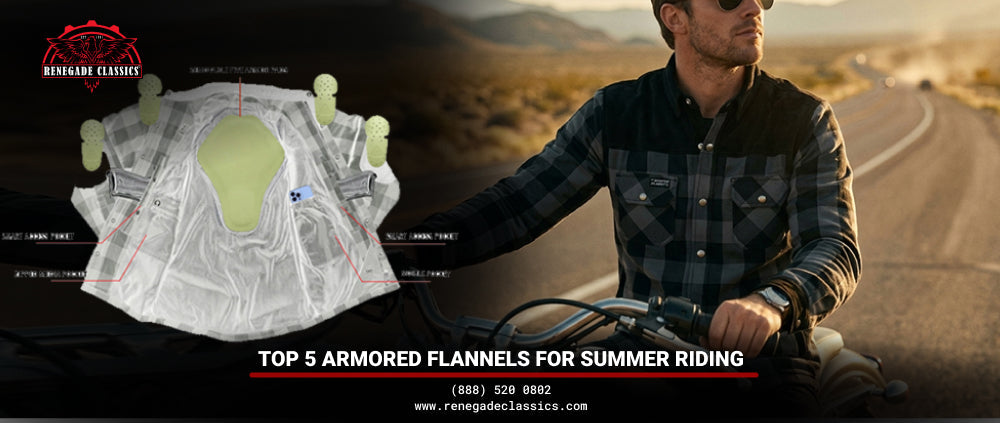 Top 5 Armored Flannels for Summer Riding