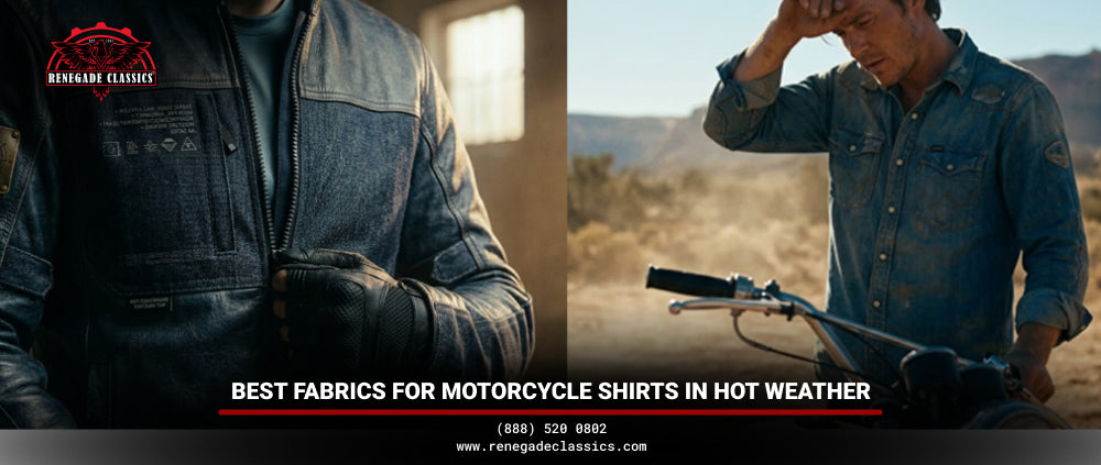 Best Fabrics for Motorcycle Shirts in Hot Weather