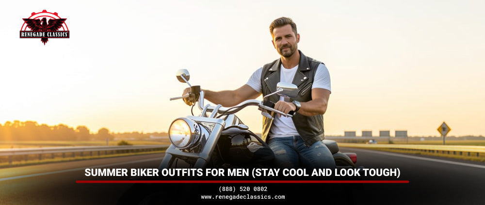 Summer Biker Outfits for Men: Stay Cool and Look Tough