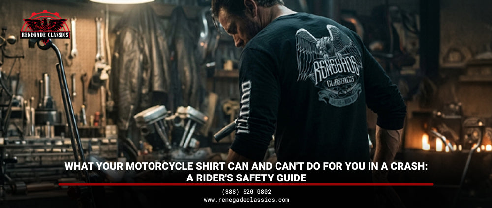 What Your Motorcycle Shirt Can and Can't Do for You in a Crash: A Rider's Safety Guide
