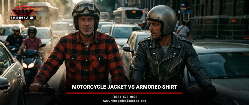 Motorcycle Jacket vs Armored Shirt: Which Is Right for Your Riding?