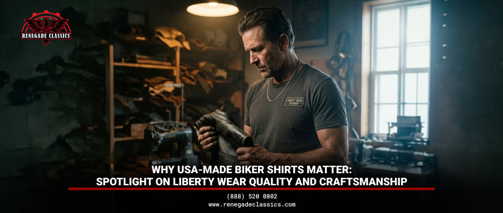 Why USA-Made Biker Shirts Matter: Spotlight on Liberty Wear Quality and Craftsmanship