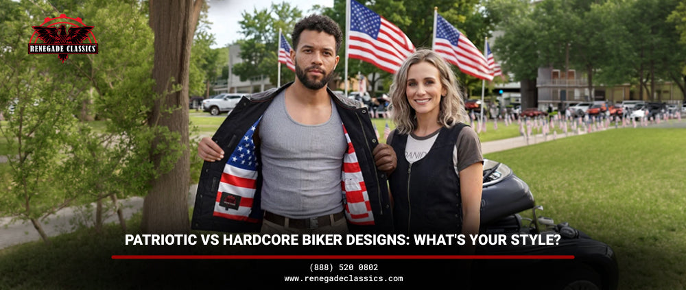 Patriotic vs Hardcore Biker Designs: What's Your Style?