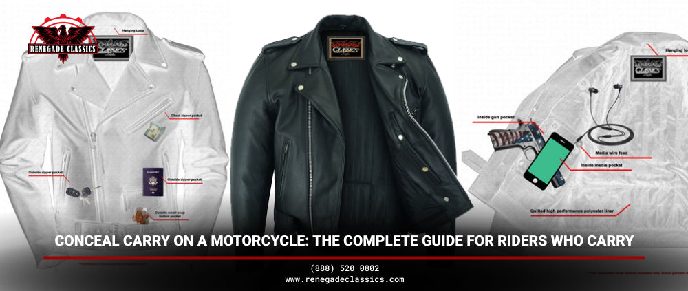 Conceal Carry on a Motorcycle: The Complete Guide for Riders Who Carry