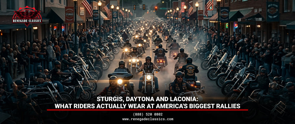 Sturgis, Daytona and Laconia: What Riders Actually Wear at America's Biggest Rallies
