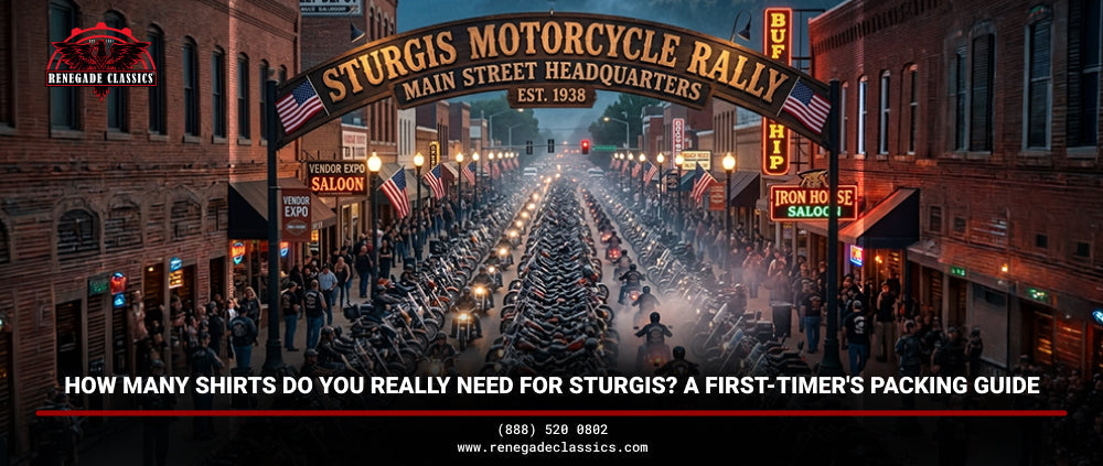 How Many Shirts Do You Really Need for Sturgis? A First-Timer's Packing Guide