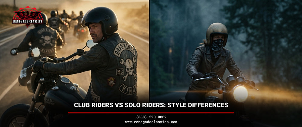 Club Riders vs Solo Riders: Style Differences