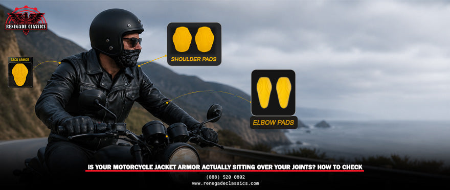 Is Your Motorcycle Jacket Armor Actually Sitting Over Your Joints? How to Check