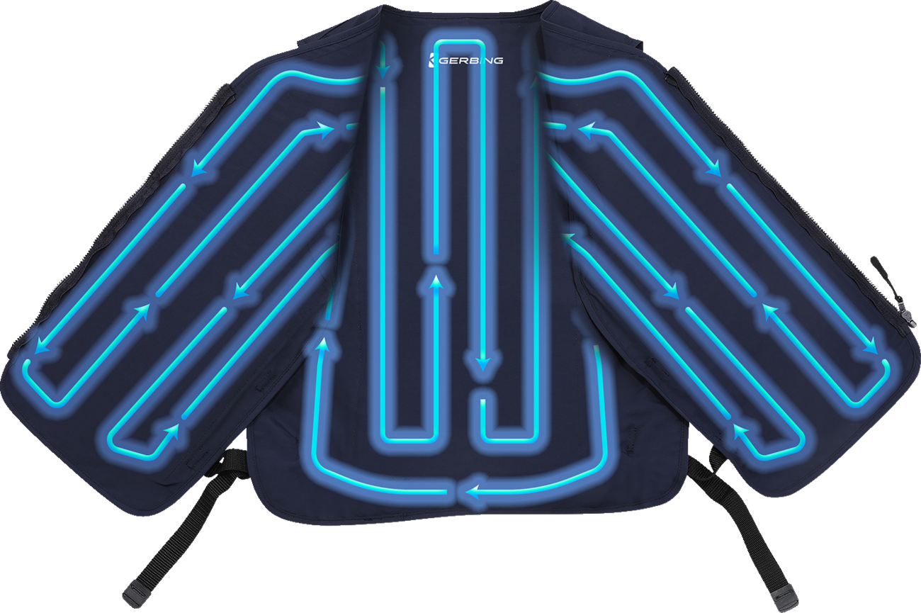 5V Touch Button Circulatory Cooling Vest