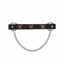 Boot Chain - Crimson Red Butterfly