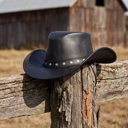 Canyon Hawk - Men’s Leather Hat