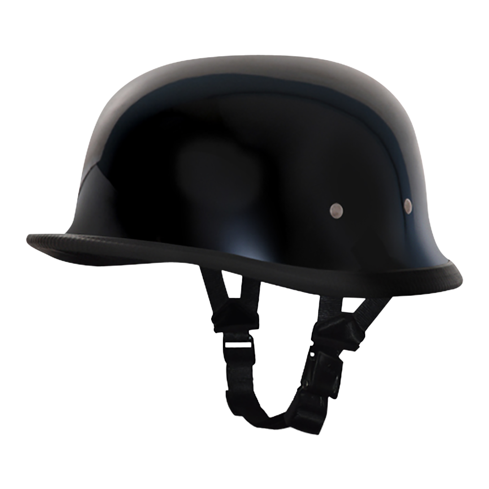 custom german style motorcycle helmets Vintage Half Helmet, DOT Approved Adult Men Women Retro Open Face Helmet, with Adjustable Quick Release Buckle, for Bicycle Cruiser Scooter, M~XXL 57~64cm : Automotive For added convenience German Style Motorcycle Half Helmet