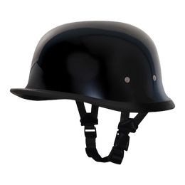 Novelty German- Hi-Gloss Black