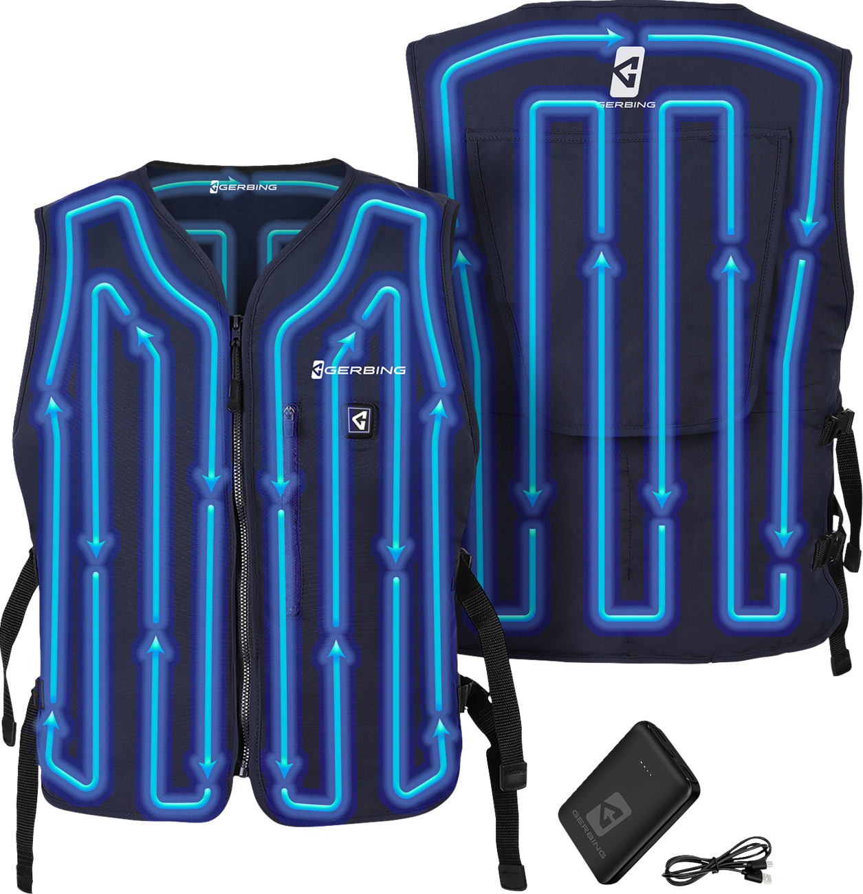 5V Touch Button Circulatory Cooling Vest