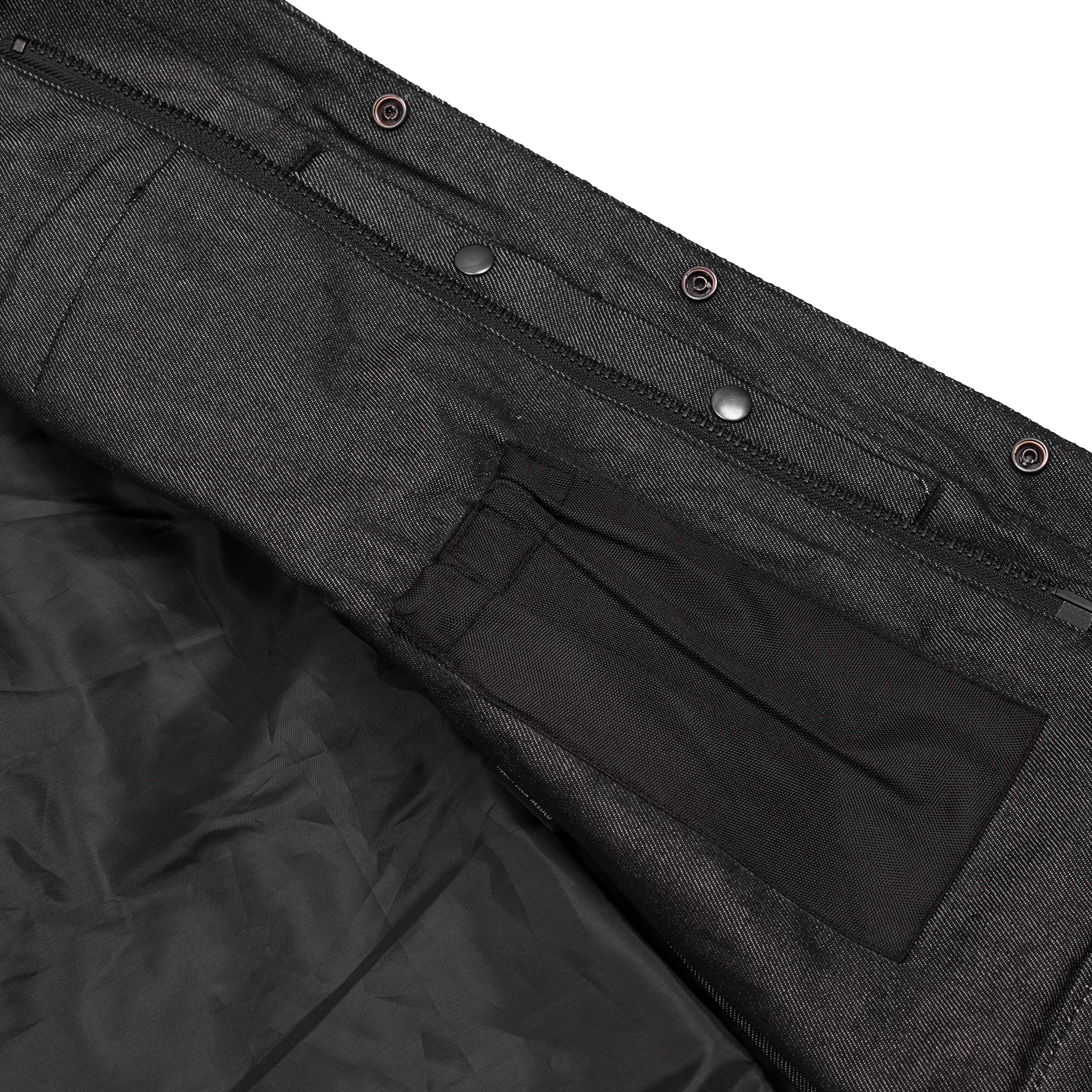 Blackfusion™ Men's Leather-Denim Combo Motorcycle  Vest