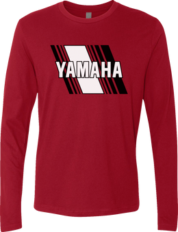 Yamaha Heritage Diagonal Long-Sleeve T-Shirt