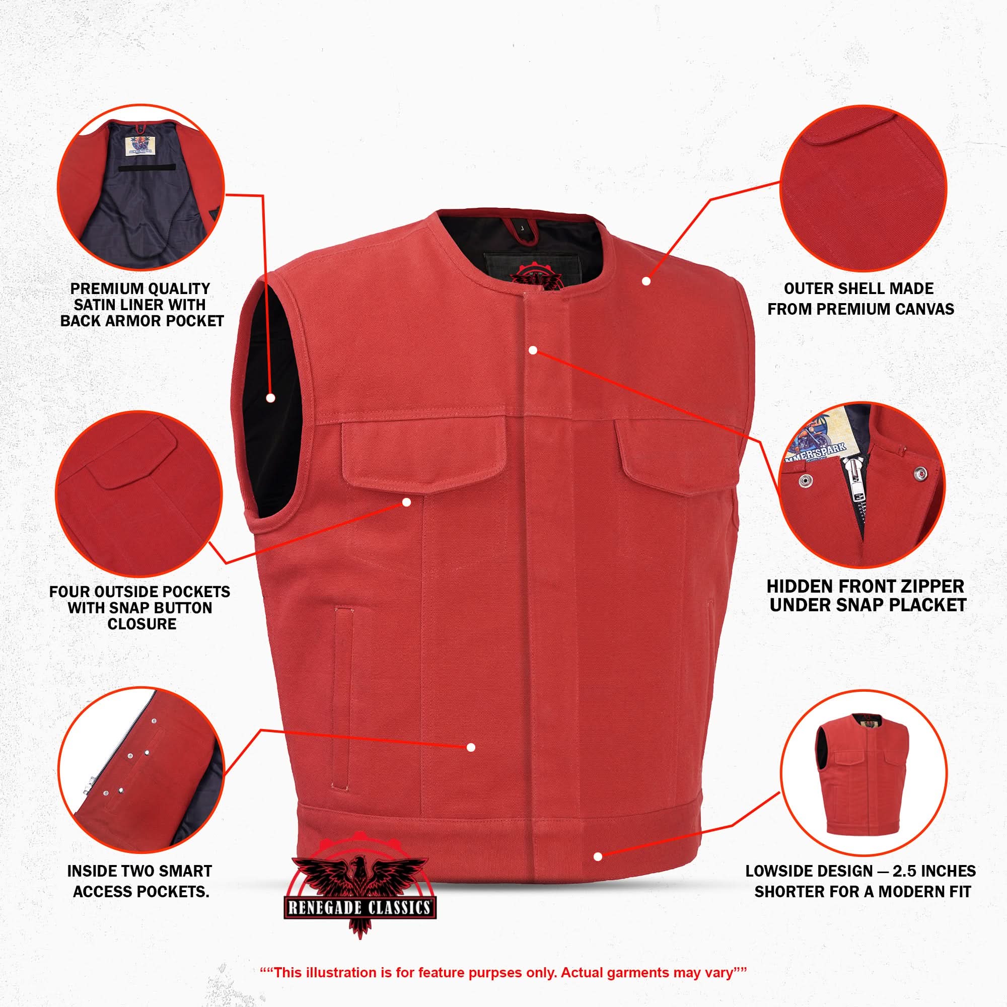 Rustmark Blaze™ Lowcut Men's Canvas Vest