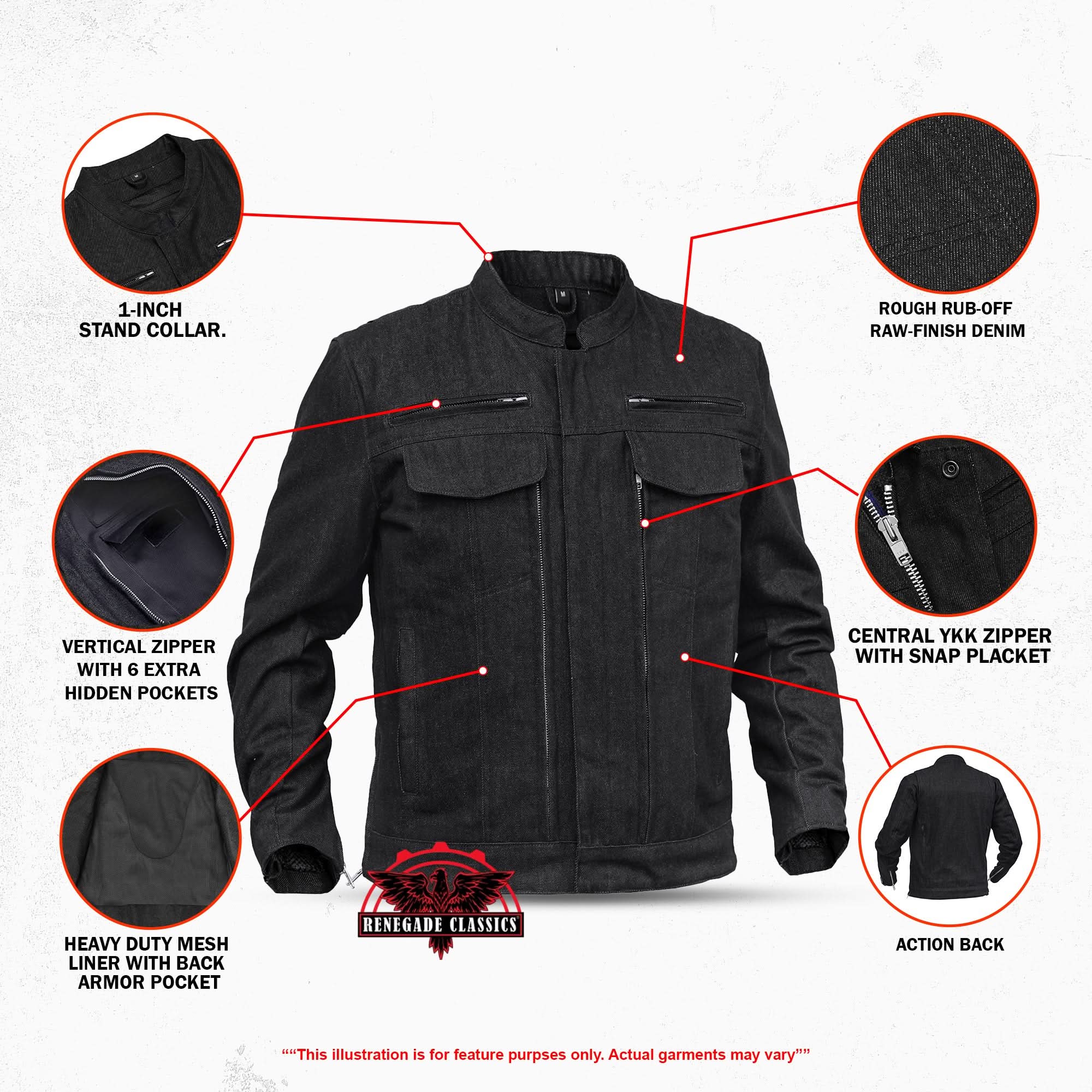Shield™ Mens Denim Jacket