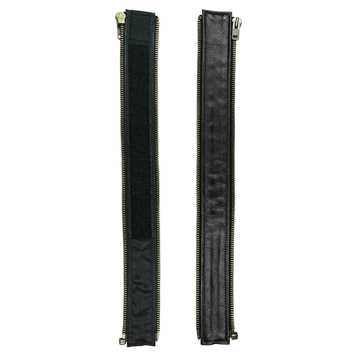VXP504 Men's Black Universal Vest Expander Panel with Antique Zip vest expanders Renegade Classics