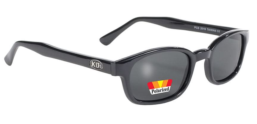 1019 X - KD'S BLK FRAME/GRAY POLARIZED LENS Renegade Classics