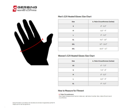 12 V G4 Heated Gloves