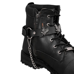 Boot Chain - Gunmetal Eagle Flight
