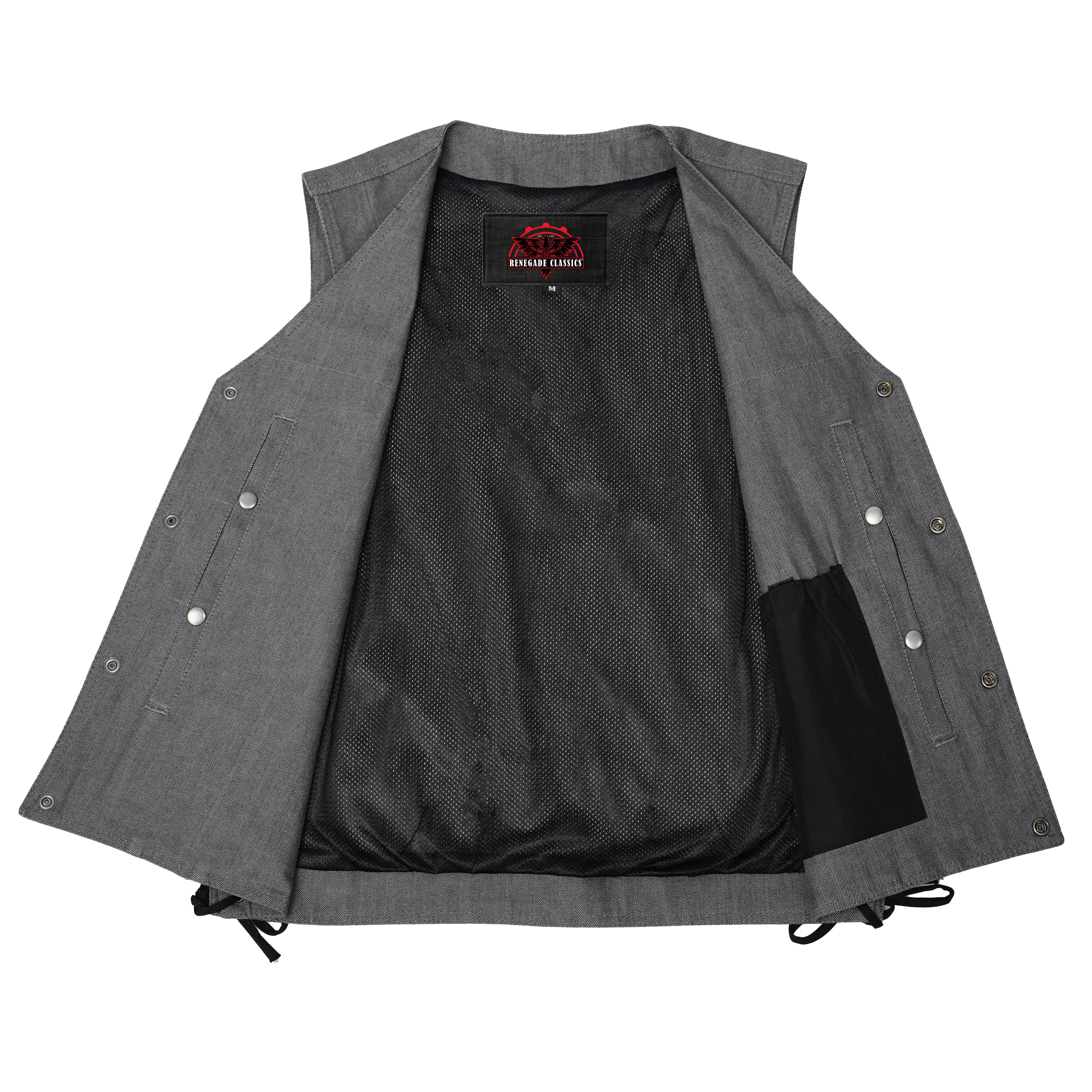 Stormcraft™ Mens Denim Motorcycle Vest