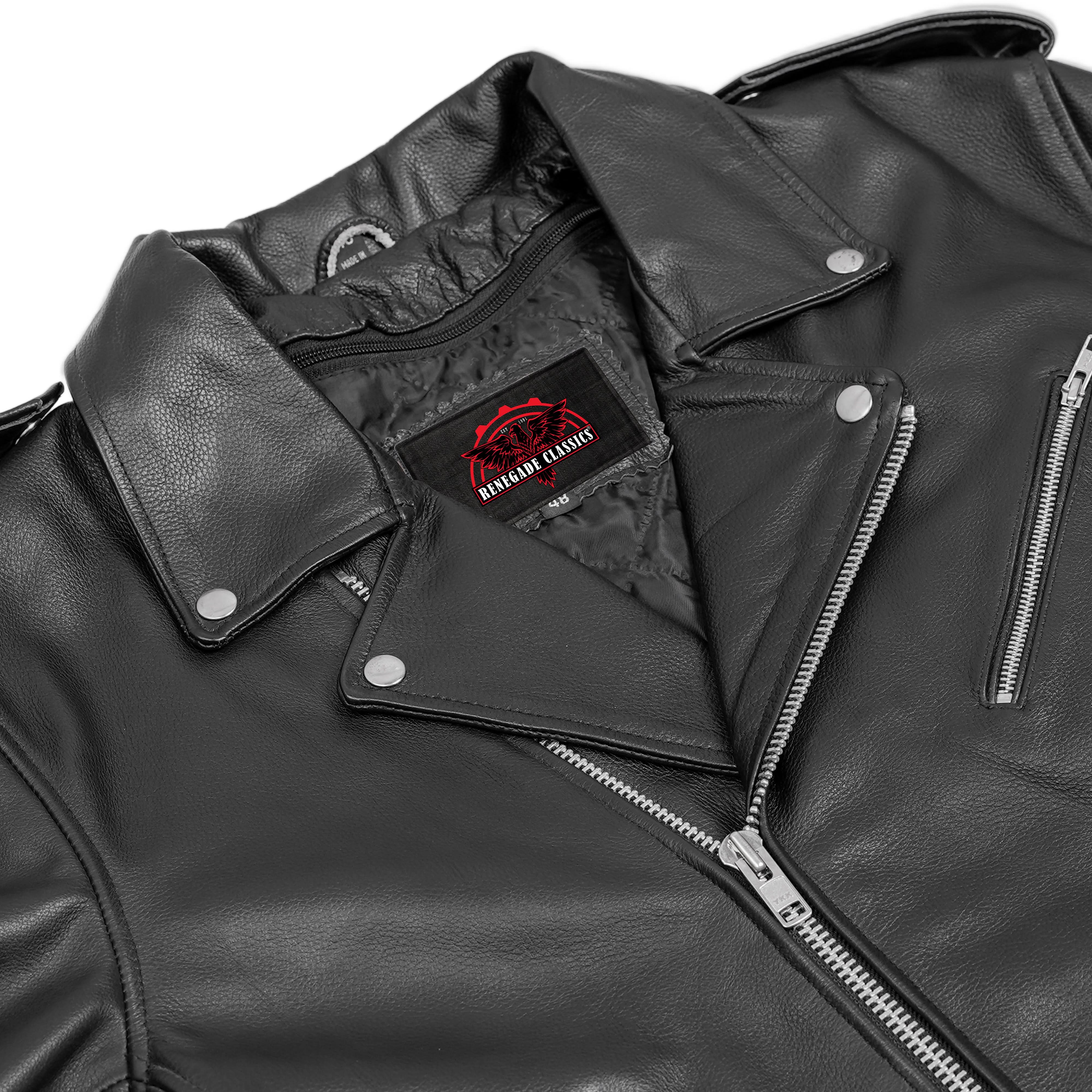 Freedom Rider™ Black Men's Leather Jacket