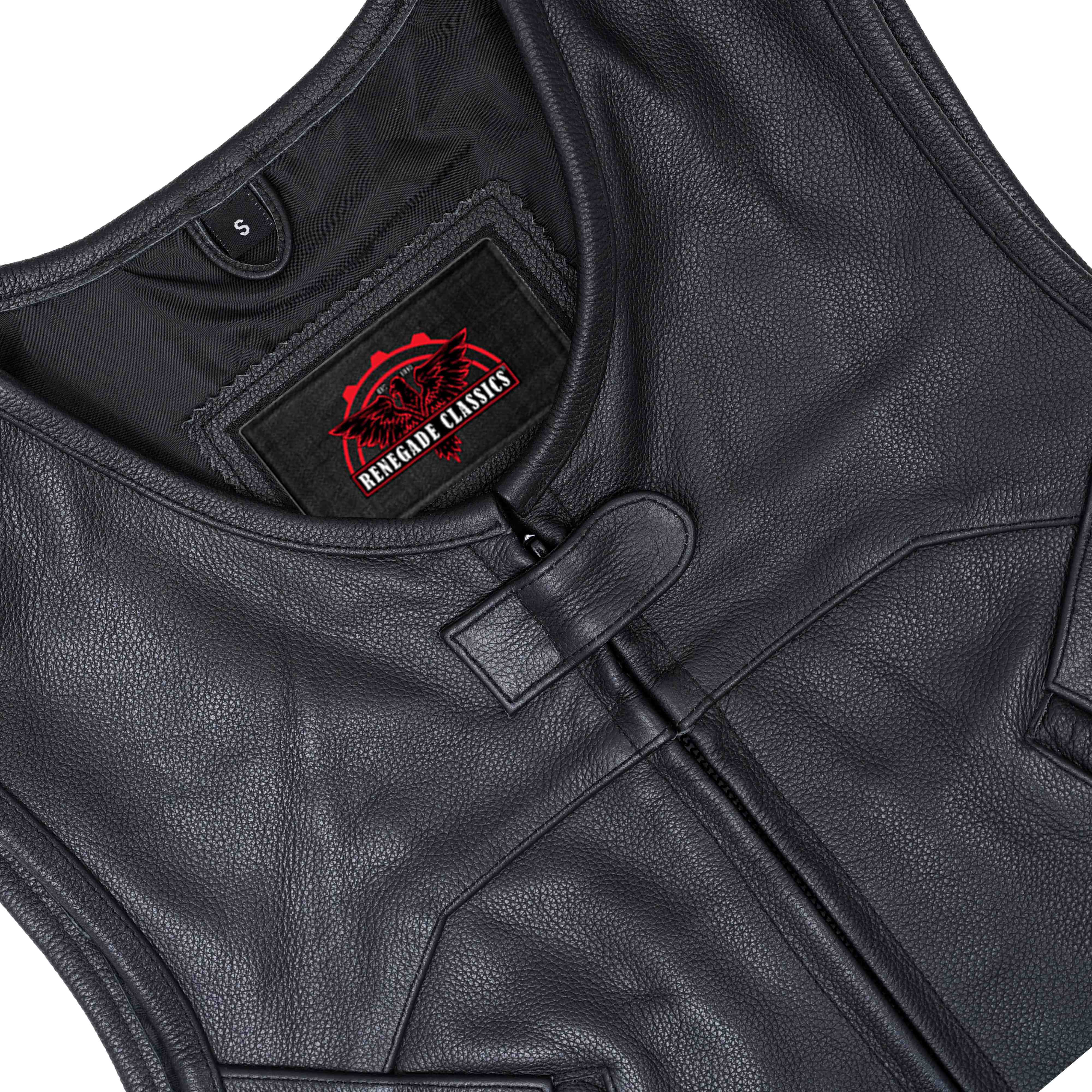 Urbella™ Women's leather motorcycle vest