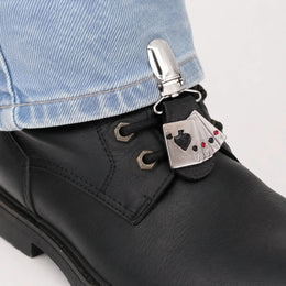 Playing Cards Boot Clips
