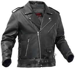 Freedom Rider™ Black Men's Leather Jacket
