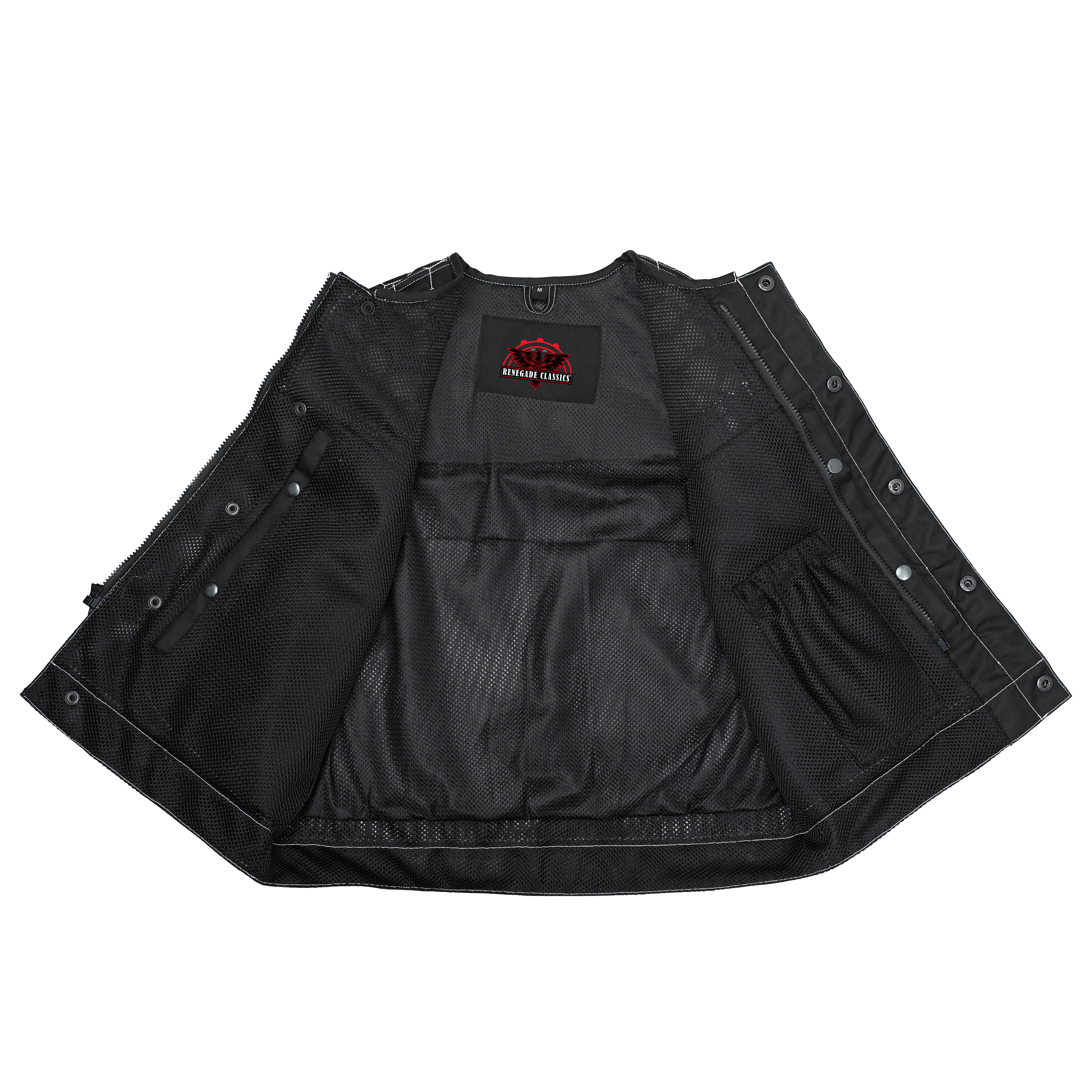 Zenthor Mens Mesh Motorcycle Vest