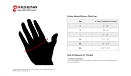 12 V Extreme Hard Knuckle Heated Gloves