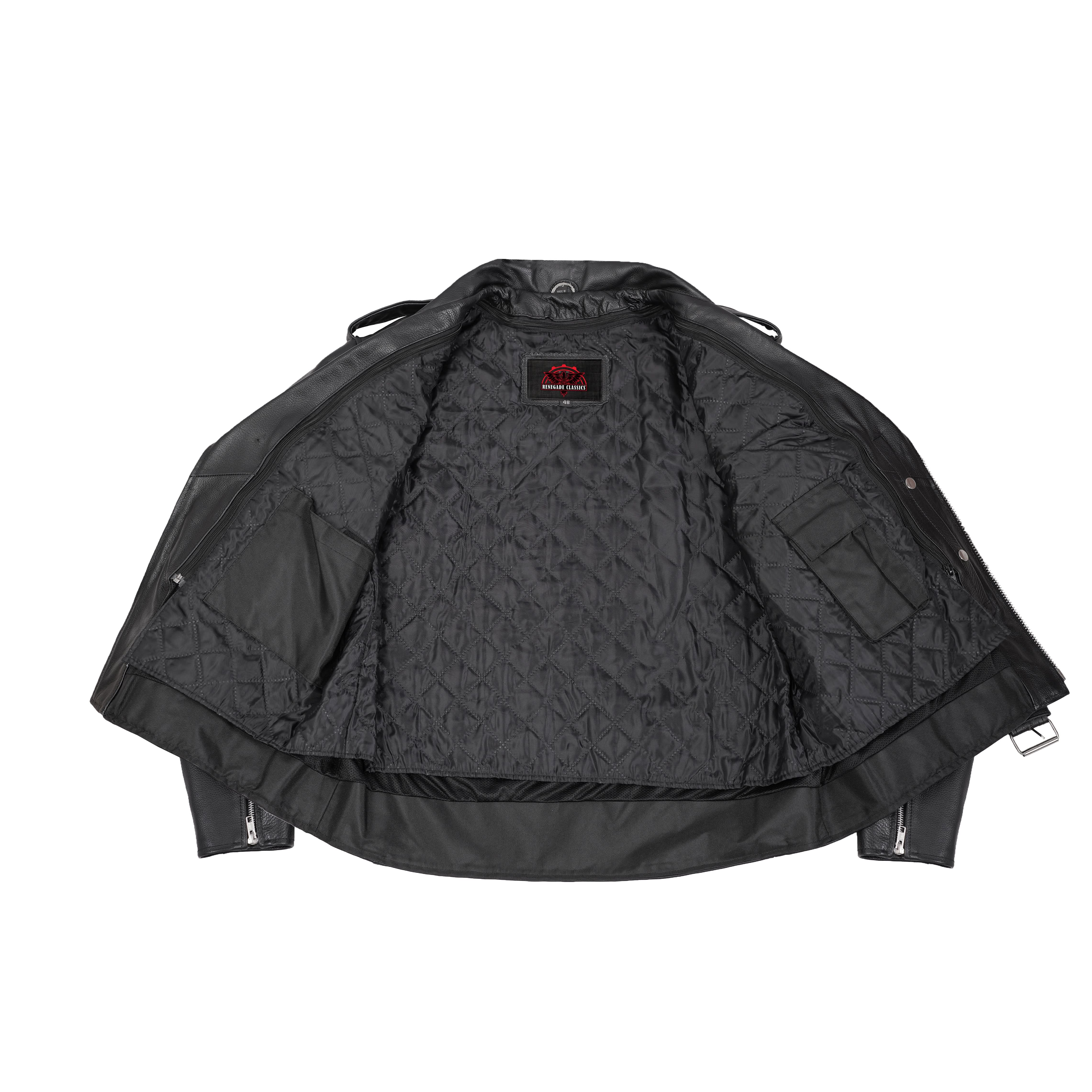 Freedom Rider™ Black Men's Leather Jacket