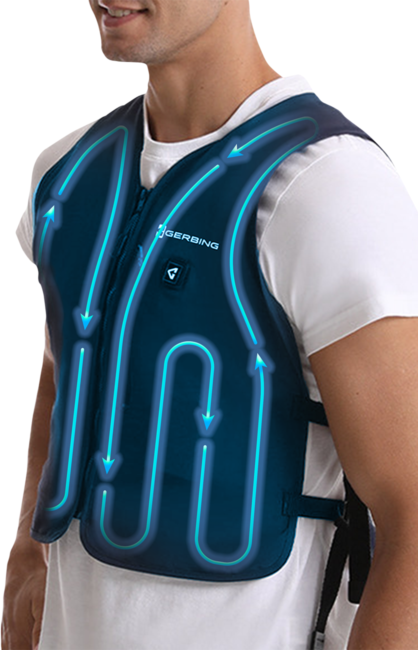 5V Touch Button Circulatory Cooling Vest