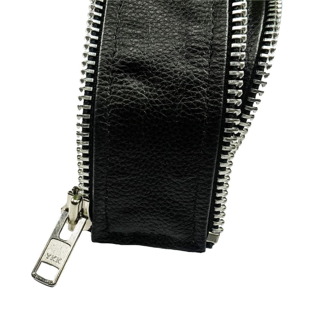 VXP501 Men's Black Universal Vest Expander Panel with Silver Aluminum Zip vest expanders Renegade Classics