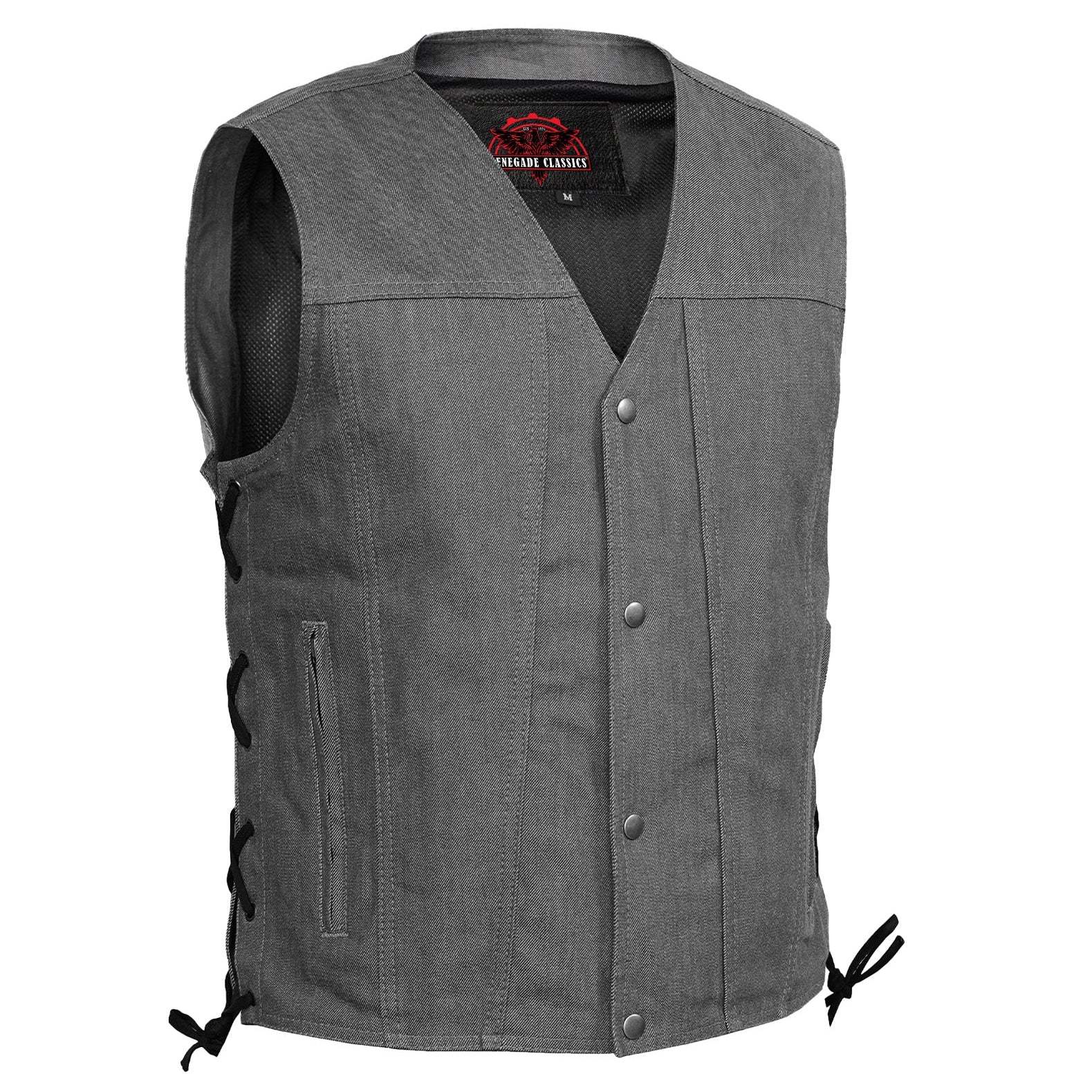 Stormcraft™ Mens Denim Motorcycle Vest