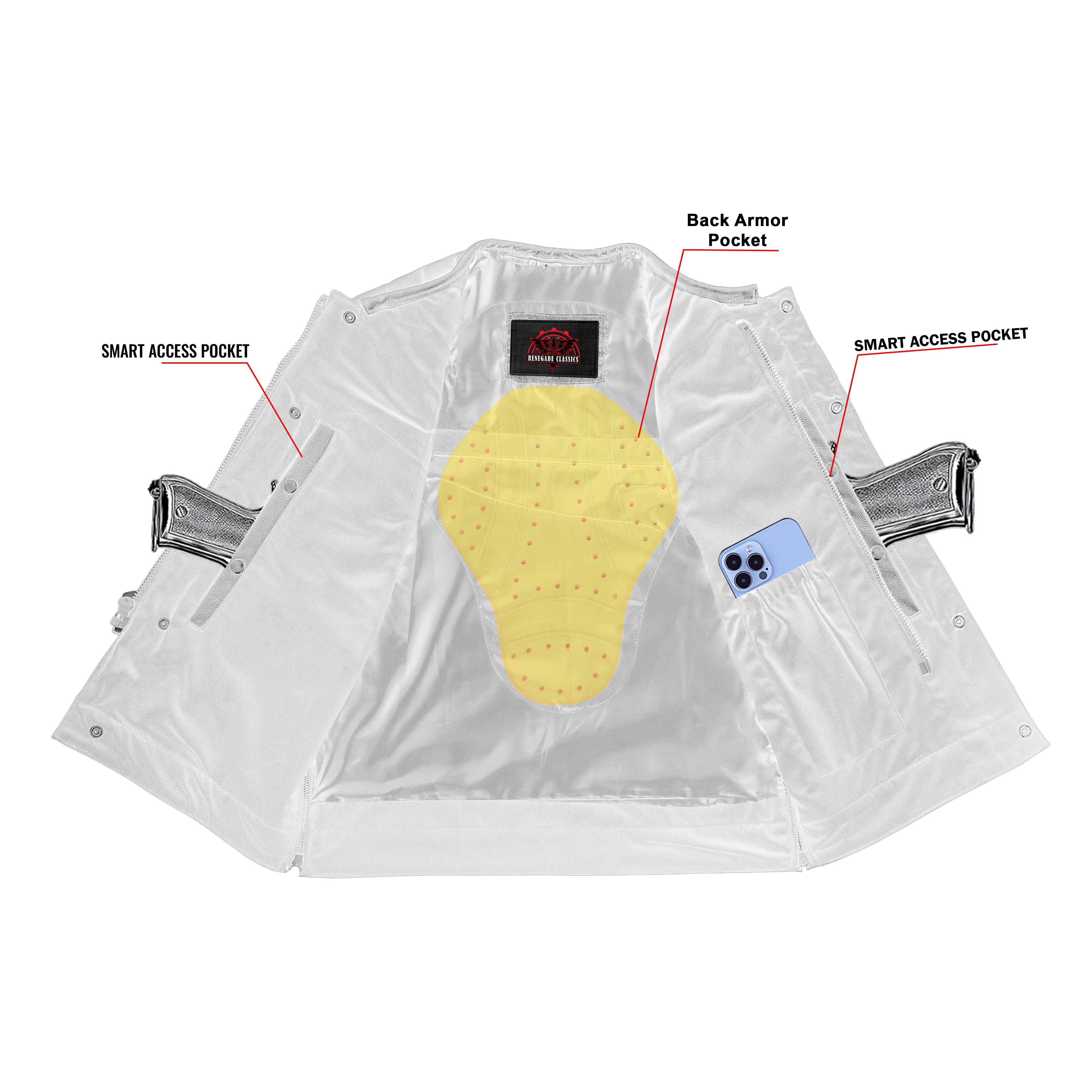 Highline Mens Motorcycle Textile Vest