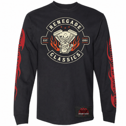 RC Rocker Vintage Men's  Long Sleeve  Sweat Shirt
