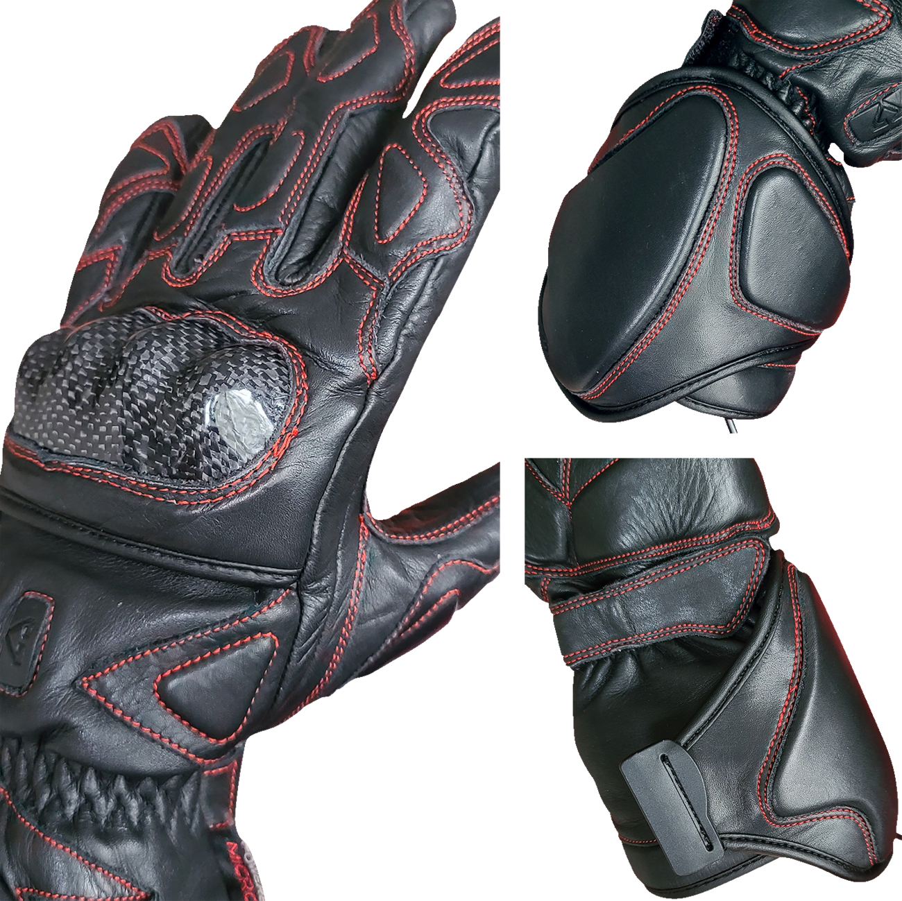 12 V Extreme Hard Knuckle Heated Gloves