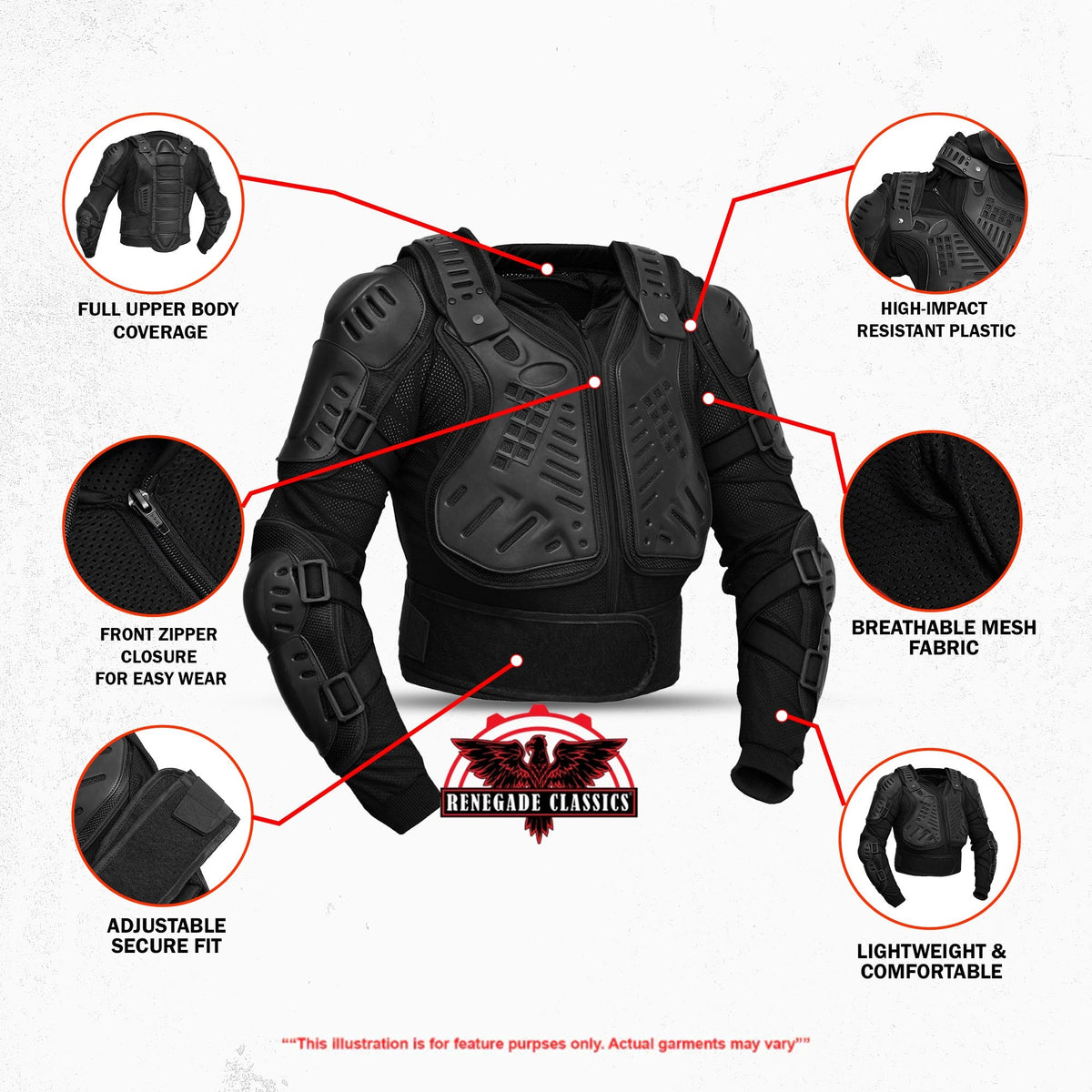 Motorcycle Full Protection Body Armor