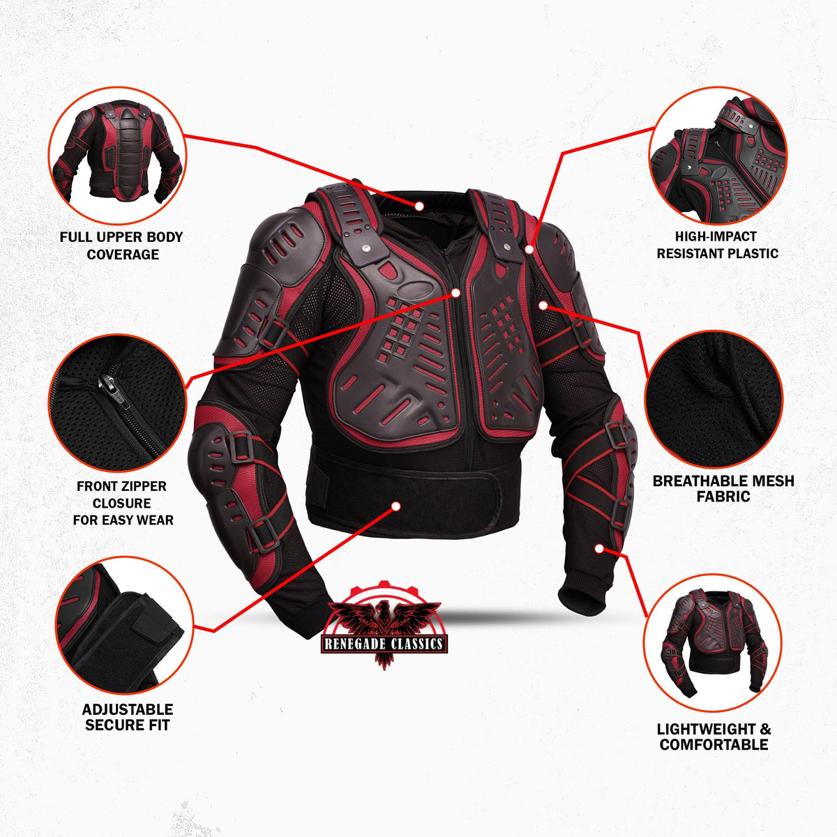 Motorcycle Full Protection Body Armor